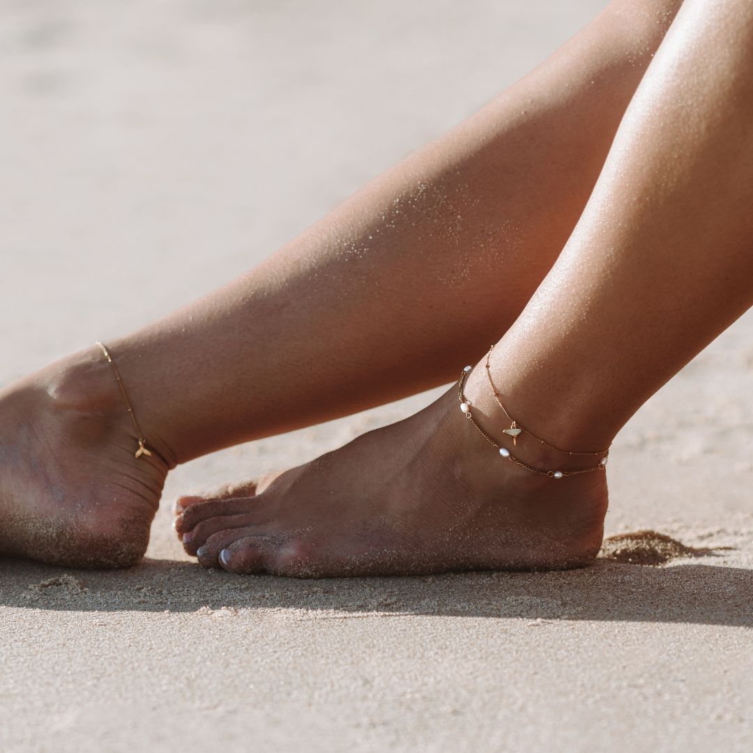 Aqua™ Freshwater Pearls Anklet