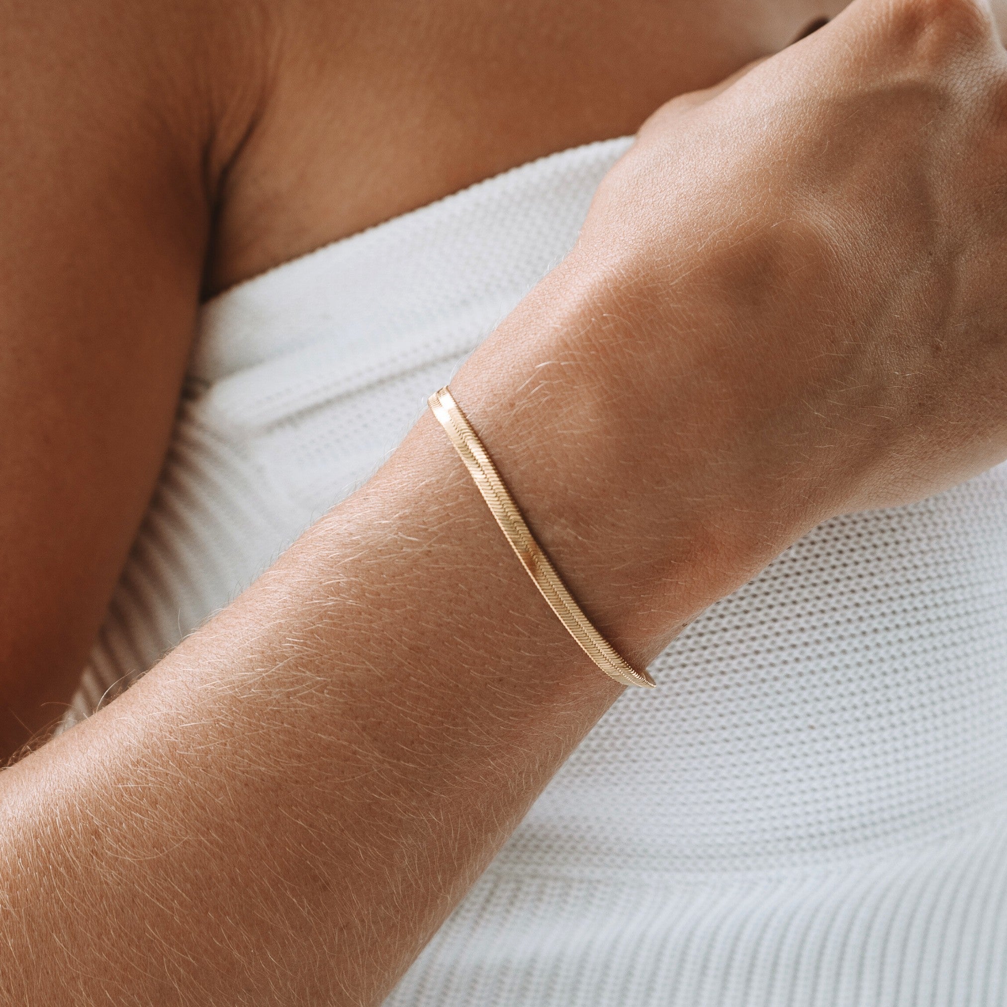 Serenna™ Herringbone Bracelet