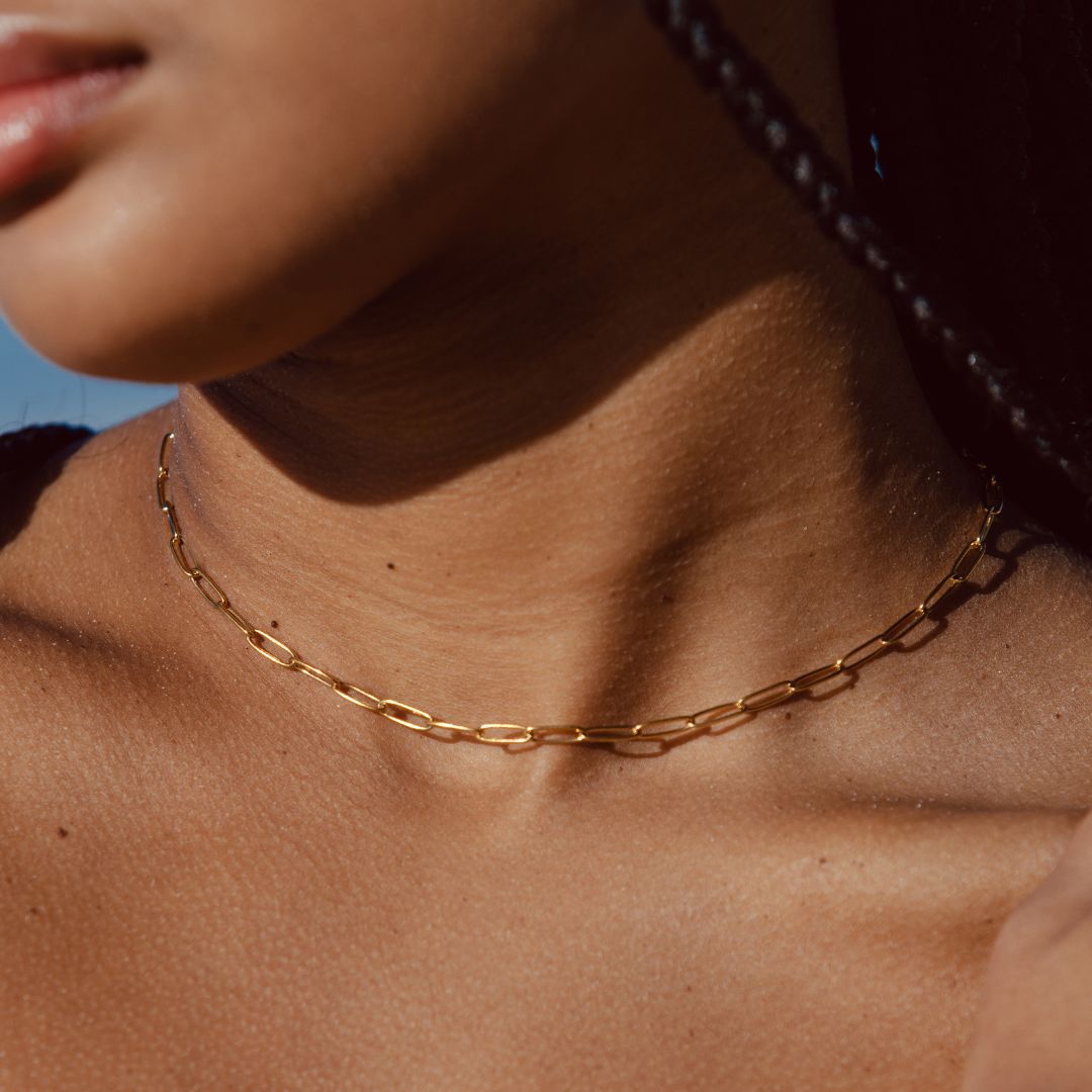 Linka™ Paperclip Choker