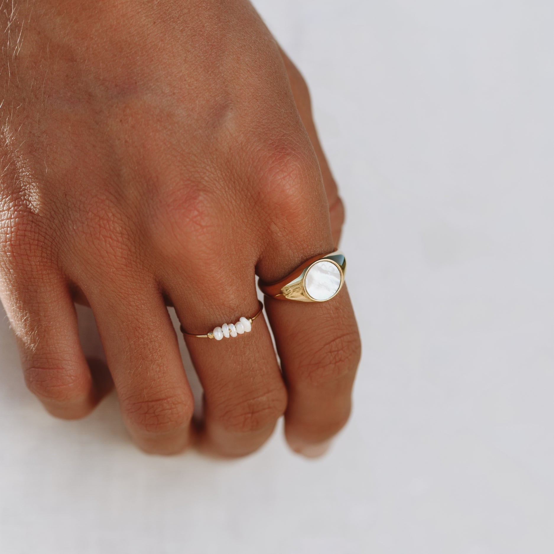 Lustre™ Mother of Pearl Ring