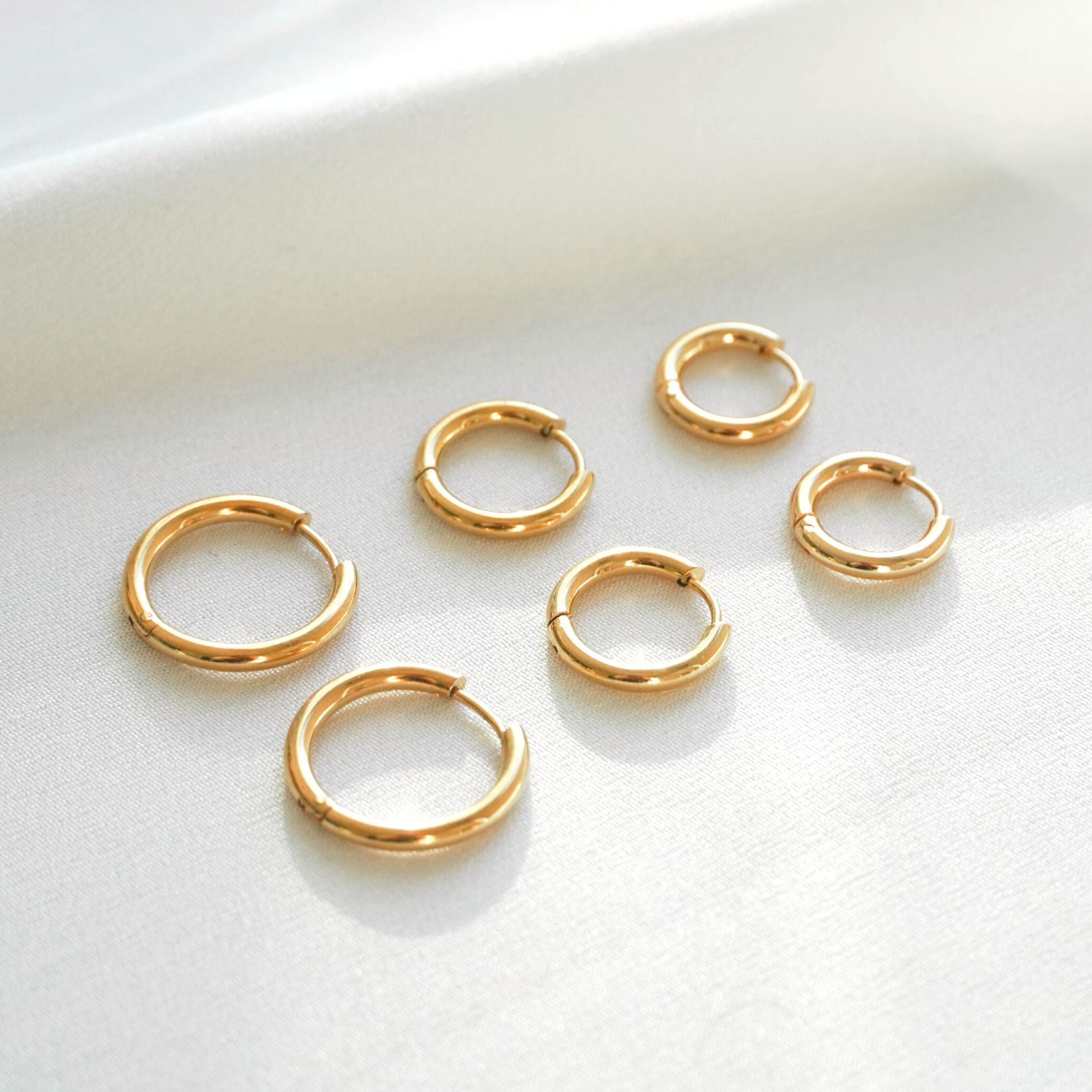 Trinity™ Triple Hoop Earrings Set